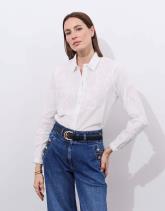 Chemisier manches longues uni