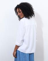 Chemisier manches longues uni