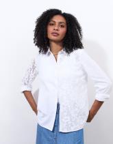 Chemisier manches longues uni