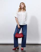 Chemisier manches courtes imprimé