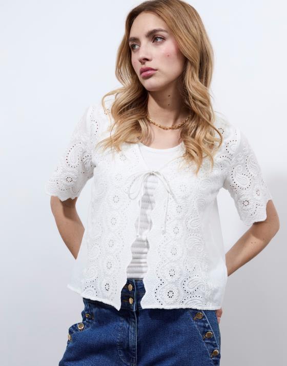 Top manches courtes uni