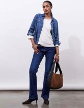 Chemisier manches longues unie