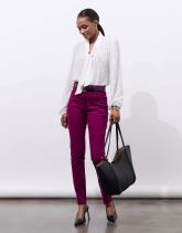 Blouse manches longues unie