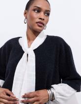 Blouse manches longues unie