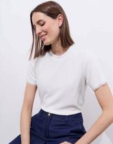 Top manches courtes uni