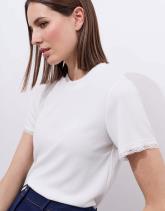 Top manches courtes uni