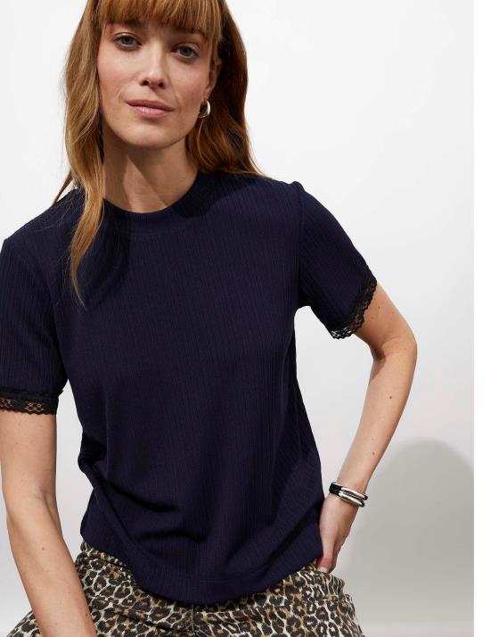 Top manches courtes uni