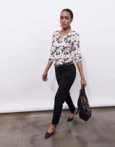 Top manches 3/4 imprimé