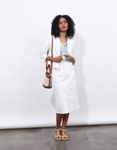 Gilet manches 3/4 uni