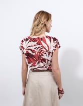 T-Shirt manches courtes en jersey imprimé