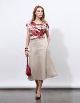 T-Shirt manches courtes en jersey imprimé