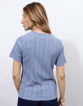 Top manches courtes uni
