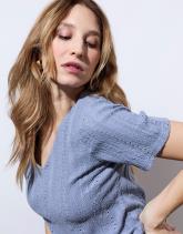 Top manches courtes uni