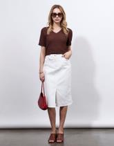 Top manches courtes uni