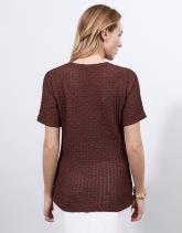 Top manches courtes uni