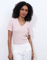 Top manches courtes uni