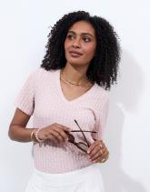 Top manches courtes uni