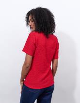 Top manches courtes uni