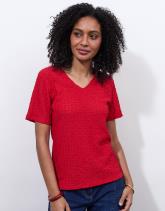 Top manches courtes uni