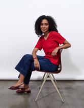 Top manches courtes uni