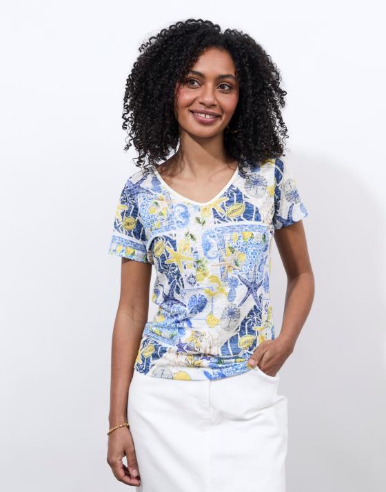 T-Shirt manches courtes imprimé