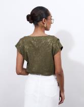 Top manches courtes uni