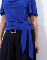 Top manches papillon uni