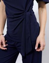 Top manches papillon uni