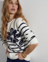 Pull marinière rayée