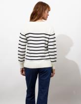 Pull marinière rayée