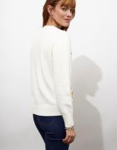 Pull épais à motifs