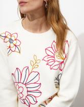 Pull épais à motifs