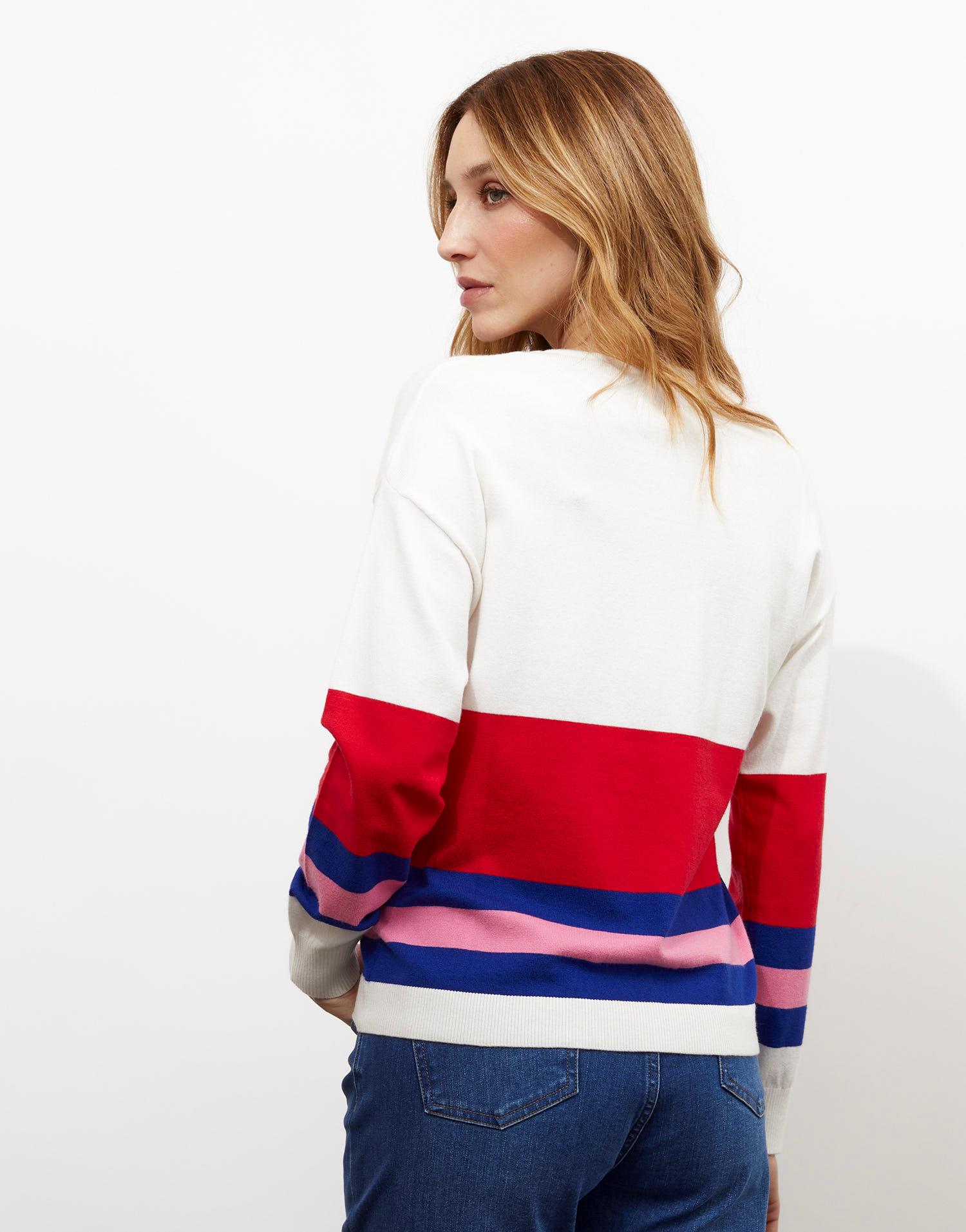 Pull marinière rayé