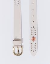 Ceinture fine 3 cm unie
