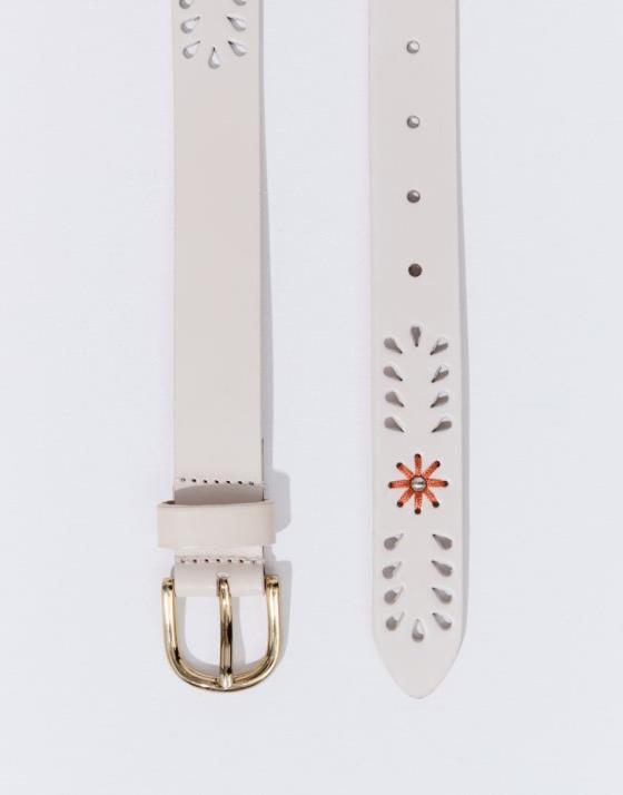 Ceinture fine 3 cm unie