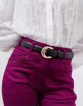 Ceinture fine 3 cm unie