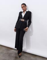 Ceinture moyenne 3-5 cm unie