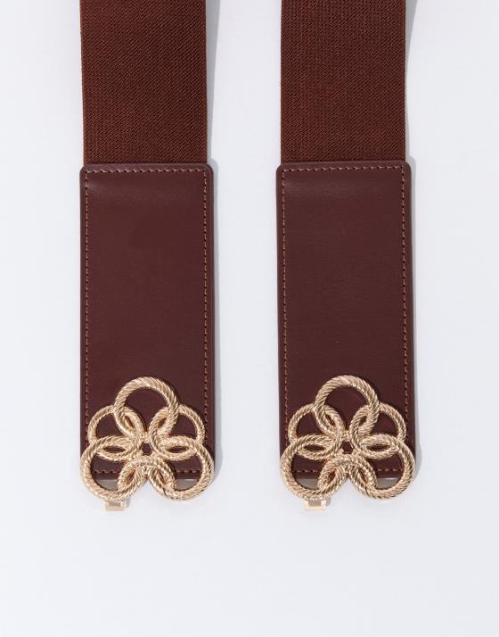 Ceinture moyenne 3-5 cm unie