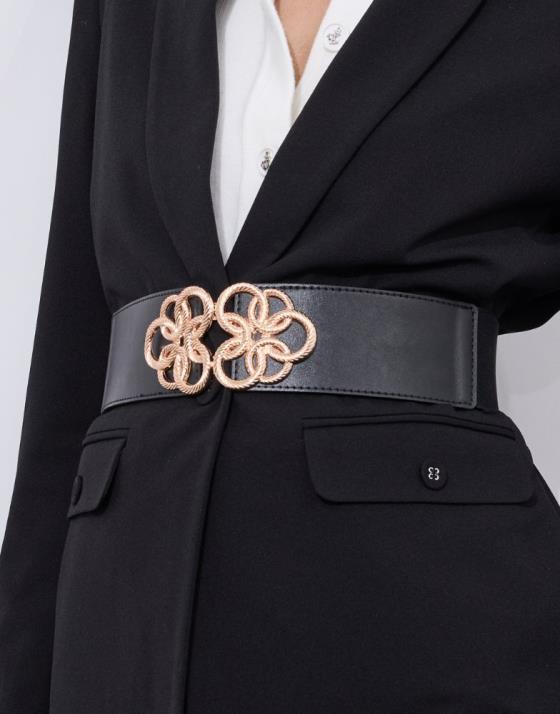 Ceinture moyenne 3-5 cm unie