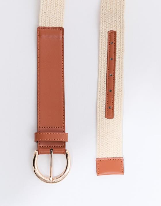 Ceinture moyenne 3-5 cm unie