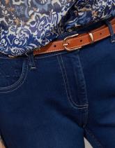 Ceinture fine 3 cm unie