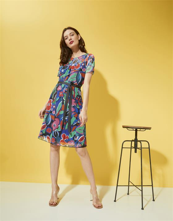 Robe longueur genoux  imprimée