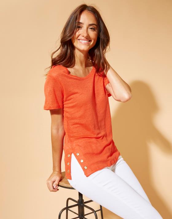 T-Shirt longueur standard  uni