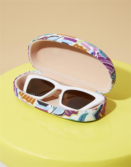 Etui à lunettes rigide multicolore