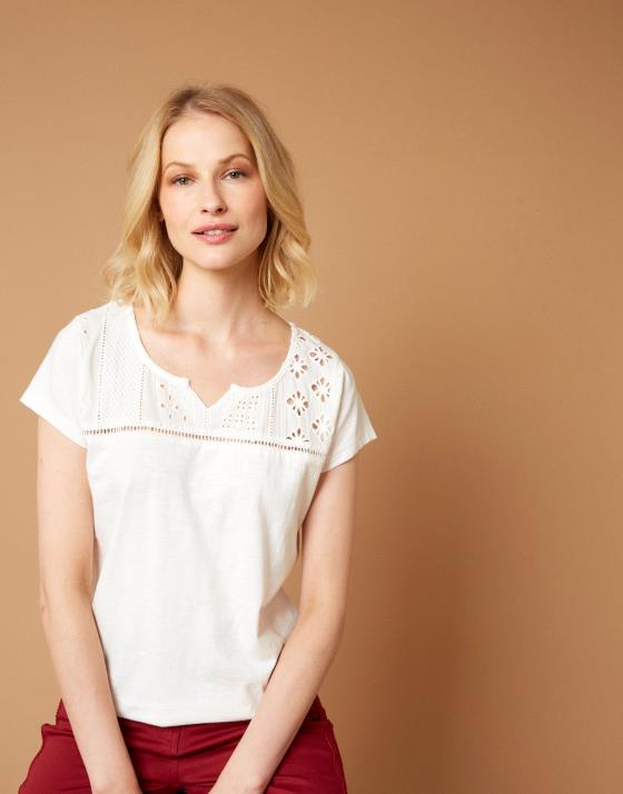 T-Shirt manches courtes 100% coton uni