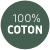 Poncho en coton imprimé